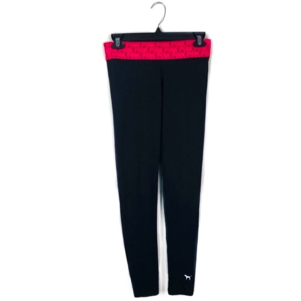 PINK Victoria's Secret Lace Trim Yoga Leggings Size XS